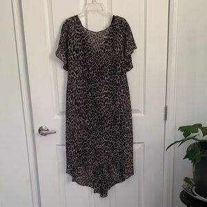 # 37 Adrianna papell Leopard Print Women's Dress, size XS